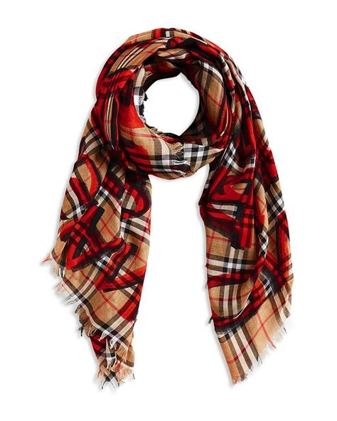 burberry marker text scarf|original burberry scarf.